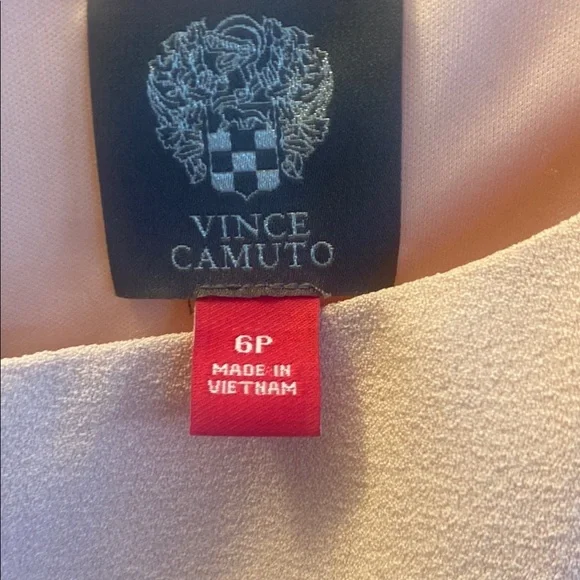 Vince Camuto Pink Sheath Dress with Cuffed Sleeves - Picture 2 of 14